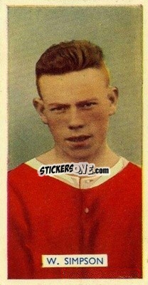 Sticker Billy Simpson - Famous Footballers 1935
 - Carreras