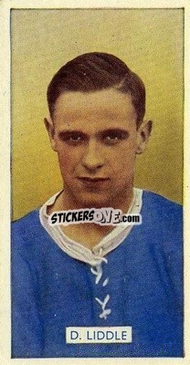 Sticker Danny Liddle - Famous Footballers 1935
 - Carreras