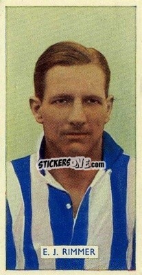 Sticker Ellis Rimmer - Famous Footballers 1935
 - Carreras
