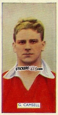 Sticker George Camsell - Famous Footballers 1935
 - Carreras