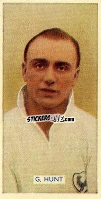 Sticker George Hunt - Famous Footballers 1935
 - Carreras