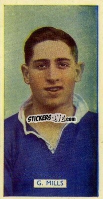 Sticker George Mills - Famous Footballers 1935
 - Carreras