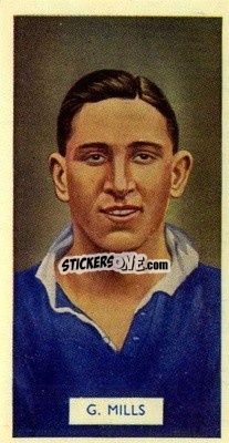 Sticker George Mills - Famous Footballers 1935
 - Carreras