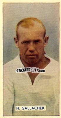 Sticker H Gallacher - Famous Footballers 1935
 - Carreras