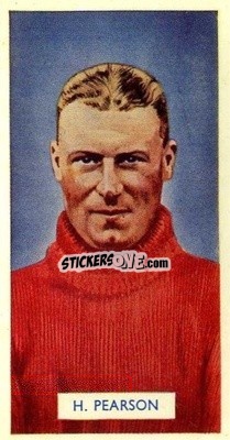 Sticker Harold Pearson - Famous Footballers 1935
 - Carreras