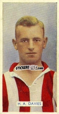 Sticker Harry Davies - Famous Footballers 1935
 - Carreras