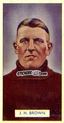 Sticker Jack Brown - Famous Footballers 1935
 - Carreras