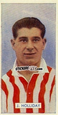 Sticker Jack Holliday - Famous Footballers 1935
 - Carreras