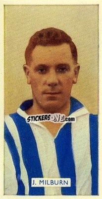 Sticker Jack Milburn - Famous Footballers 1935
 - Carreras