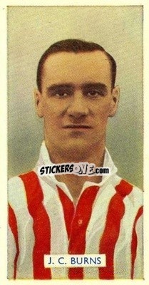 Figurina Jackie Burns - Famous Footballers 1935
 - Carreras