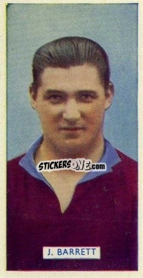 Sticker James Barrett - Famous Footballers 1935
 - Carreras