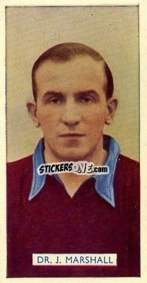 Sticker James Marshall - Famous Footballers 1935
 - Carreras