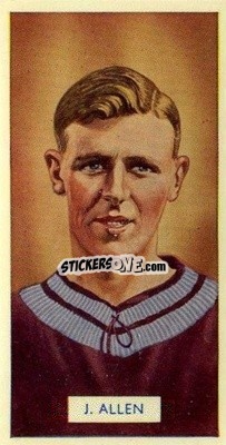 Sticker Jimmy Allen - Famous Footballers 1935
 - Carreras