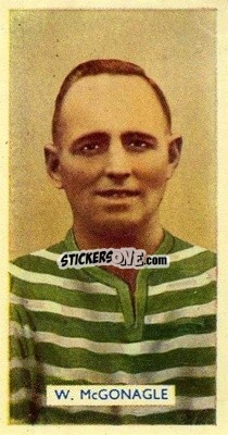 Sticker Peter McGonagle - Famous Footballers 1935
 - Carreras