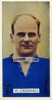 Cromo Warney Cresswell - Famous Footballers 1935
 - Carreras