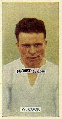 Sticker Willie Cook - Famous Footballers 1935
 - Carreras