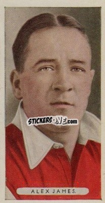 Sticker Alex James - Famous Footballers 1934
 - Ardath
