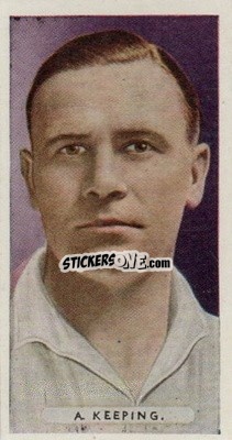 Sticker Alexander Keeping - Famous Footballers 1934
 - Ardath
