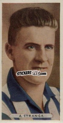 Sticker Alfred Strange - Famous Footballers 1934
 - Ardath
