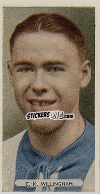 Sticker Charles Willingham - Famous Footballers 1934
 - Ardath

