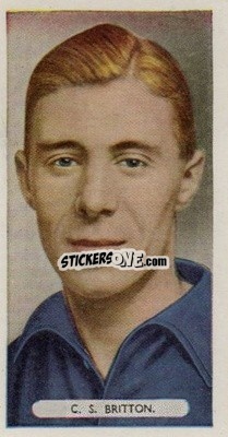 Cromo Cliff Britton - Famous Footballers 1934
 n. 46 - Ardath
