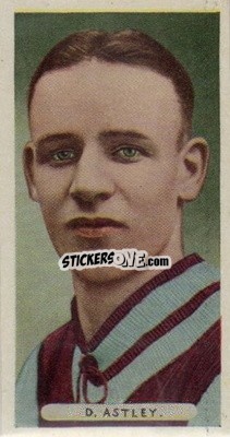 Sticker David John Astley - Famous Footballers 1934
 - Ardath
