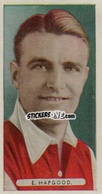 Sticker Eddie Hapgood - Famous Footballers 1934
 - Ardath
