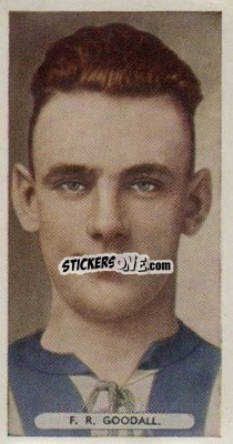 Sticker Frederick Roy Goodall - Famous Footballers 1934
 n. 5 - Ardath
