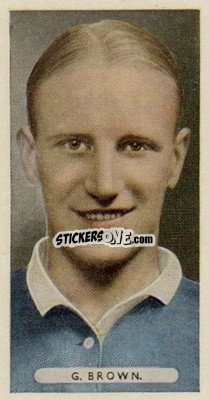 Sticker George Brown - Famous Footballers 1934
 - Ardath
