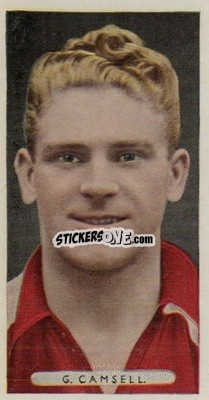 Sticker George Camsell - Famous Footballers 1934
 - Ardath
