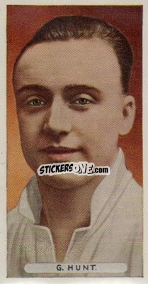 Cromo George Hunt - Famous Footballers 1934
 - Ardath
