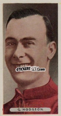 Sticker Gordon Hodgson - Famous Footballers 1934
 - Ardath
