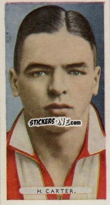 Sticker Horatio Carter - Famous Footballers 1934
 - Ardath
