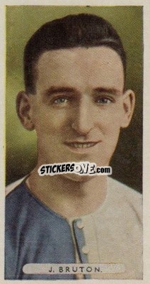 Sticker Jack Bruton - Famous Footballers 1934
 - Ardath
