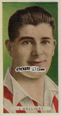 Sticker Jack Holliday - Famous Footballers 1934
 - Ardath
