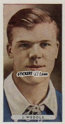 Cromo Jack Weddle - Famous Footballers 1934
 - Ardath
