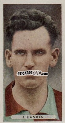 Sticker John Rankin - Famous Footballers 1934
 n. 10 - Ardath

