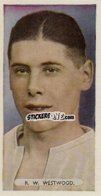 Sticker Raymond Westwood - Famous Footballers 1934
 - Ardath
