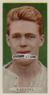 Cromo Samuel Crooks - Famous Footballers 1934
 - Ardath
