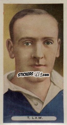 Sticker Tommy Law - Famous Footballers 1934
 n. 8 - Ardath
