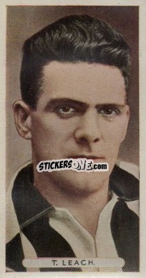 Sticker Tony Leach - Famous Footballers 1934
 - Ardath
