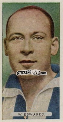 Sticker Willis Edwards - Famous Footballers 1934
 - Ardath
