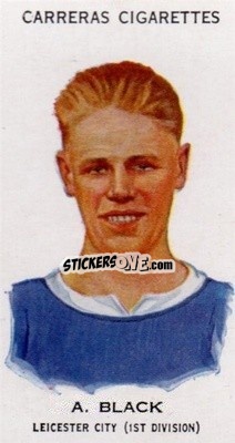 Sticker Adam Black - Footballers 1934
 - Carreras