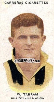 Cromo Billy Tabram - Footballers 1934
 - Carreras