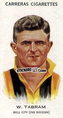 Sticker Billy Tabram - Footballers 1934
 - Carreras