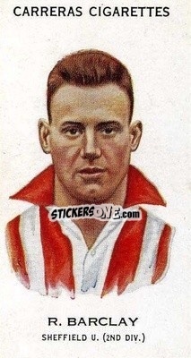 Figurina Bobby Barclay - Footballers 1934
 - Carreras