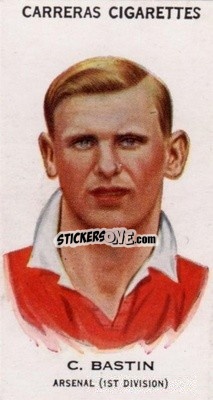 Sticker Cliff Bastin - Footballers 1934
 n. 74b - Carreras