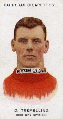 Sticker Dan Tremelling - Footballers 1934
 n. 10a - Carreras