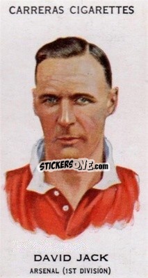 Sticker David Jack - Footballers 1934
 - Carreras