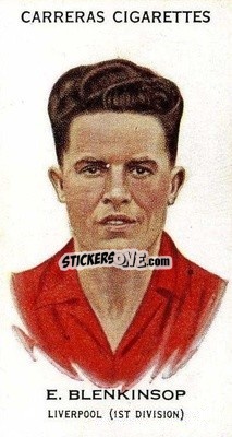 Sticker Ernie Blenkinsop - Footballers 1934
 n. 27b - Carreras